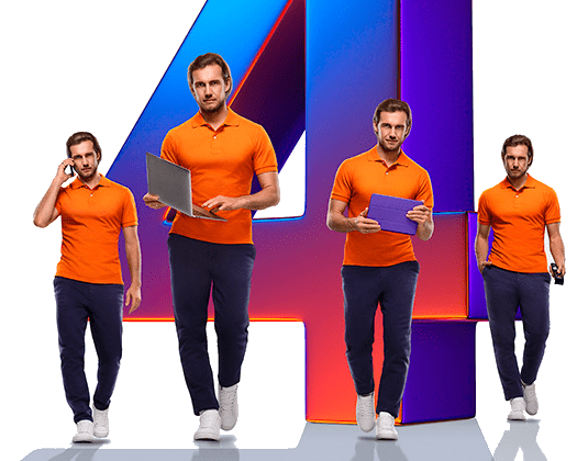 Великолепная четверка Ростелеком в село Гаханы (Иркутская область)